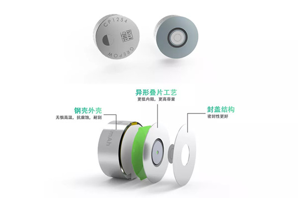 可充电扣式电池