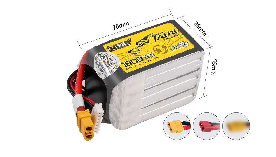 Tattu 无人机足球专用电池400系列