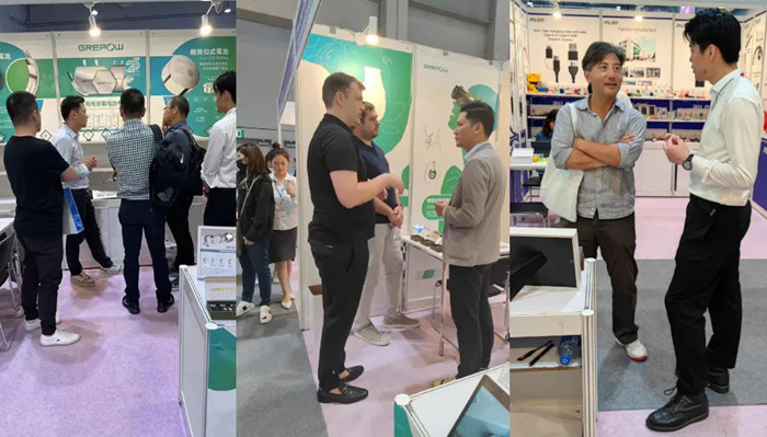 格瑞普电池展位现场 格瑞普电池展位现场
