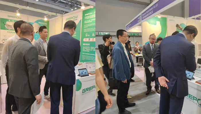 格瑞普电池展位现场 格瑞普电池展位现场