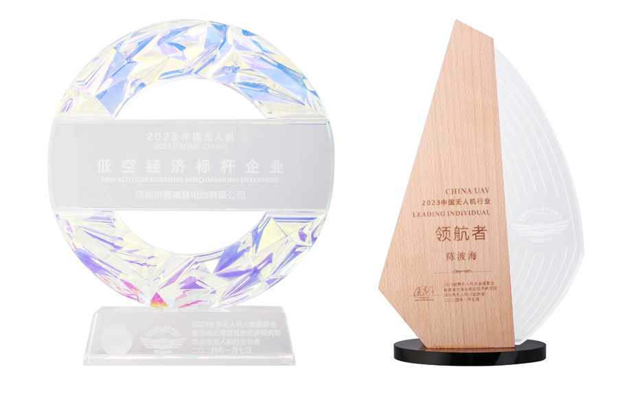 格瑞普荣获2023年中国无人机低空经济标杆企业和2023中国无人机行业领航者