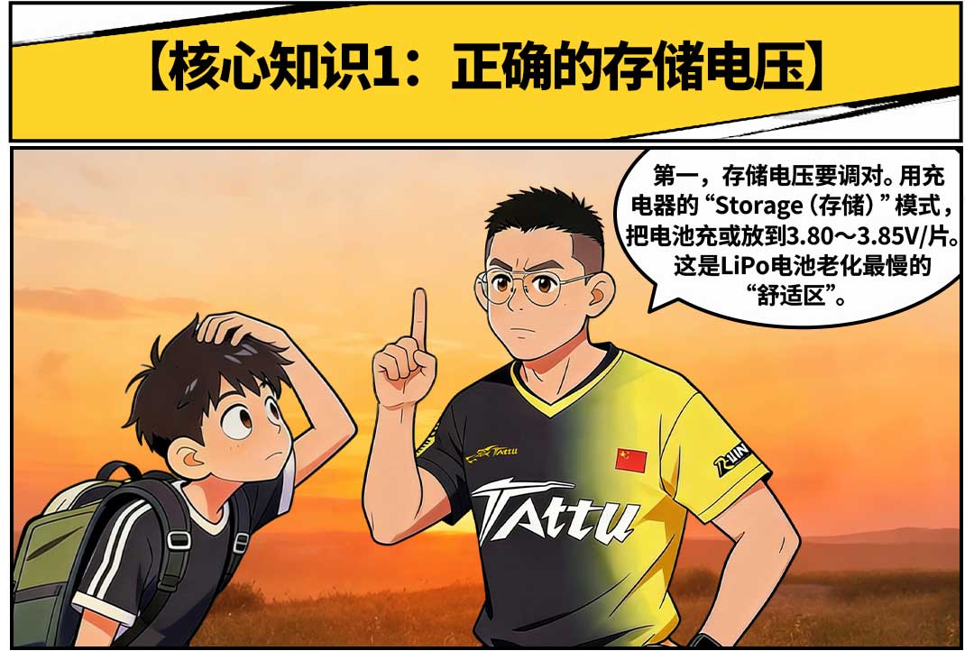 穿越机电池正确的存储电压 穿越机电池正确的存储电压