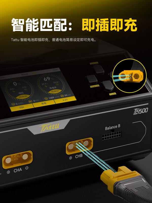 TA1500 智能匹配 即插即充